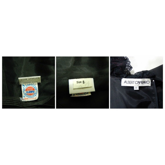 Vintage Goth Steampunk 80s Prom Dress Cosplay - Picture 7 of 7